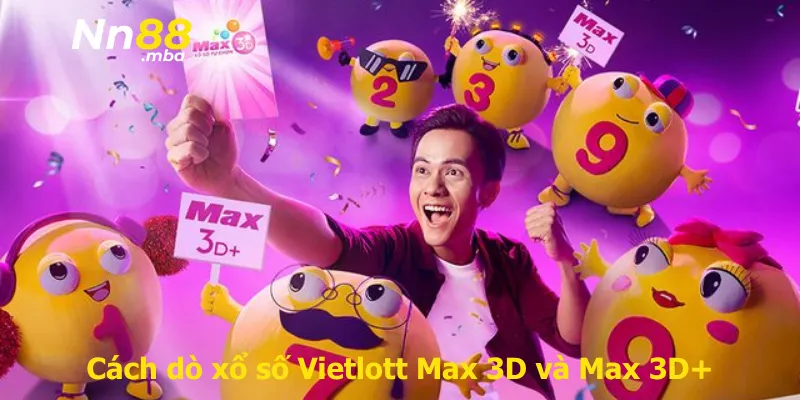 Cách dò xổ số Vietlott Max 3D và Max 3D+