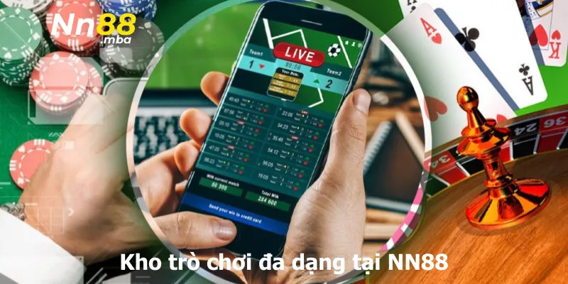 Kho trò chơi đa dạng tại NN88